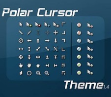 Polar Cursors Optimized 21 Cusor pack Untuk Windows Xp dan Windows 7
